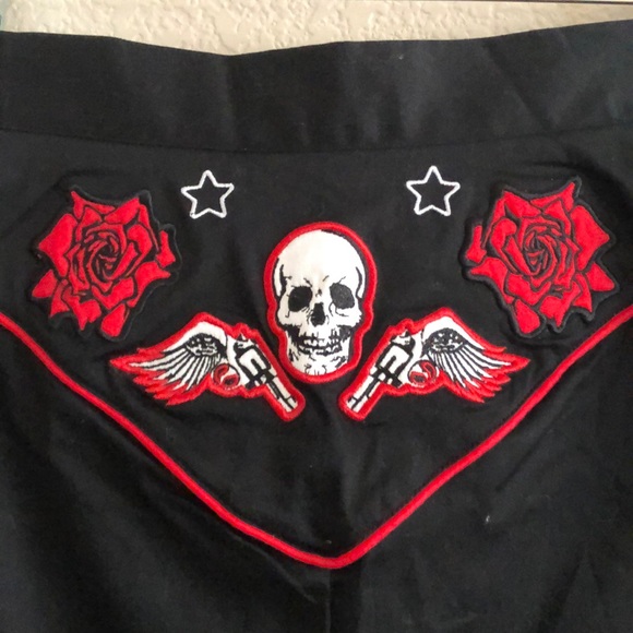 Hell Bunny Midi Skirt - Picture 5 of 7